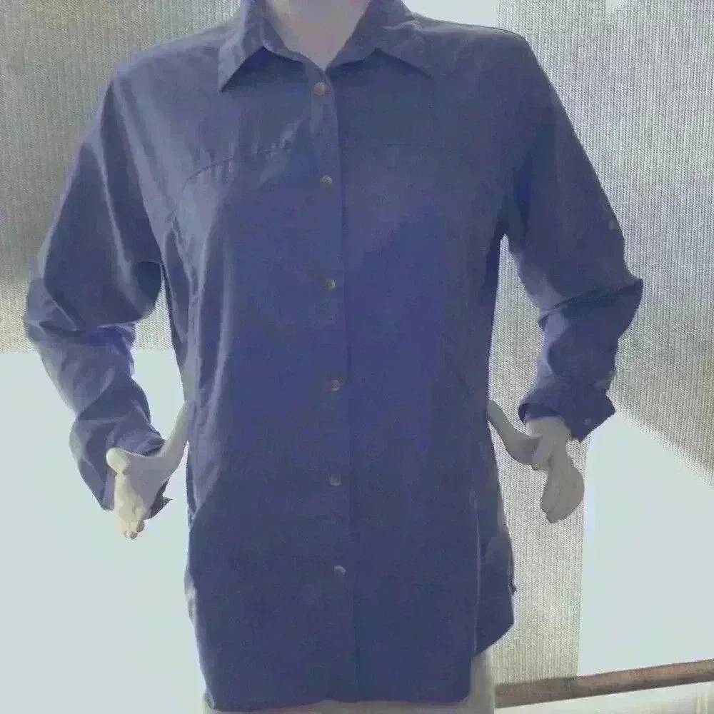 White Sierra Outdoors Shirt "Think Outside" Size: L Hiking, fishing, camping